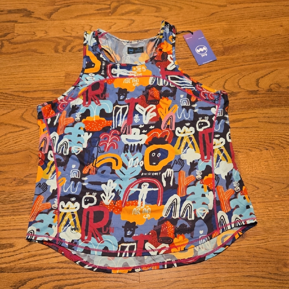 Janji Multicolor Graphic Women's Tank Top
